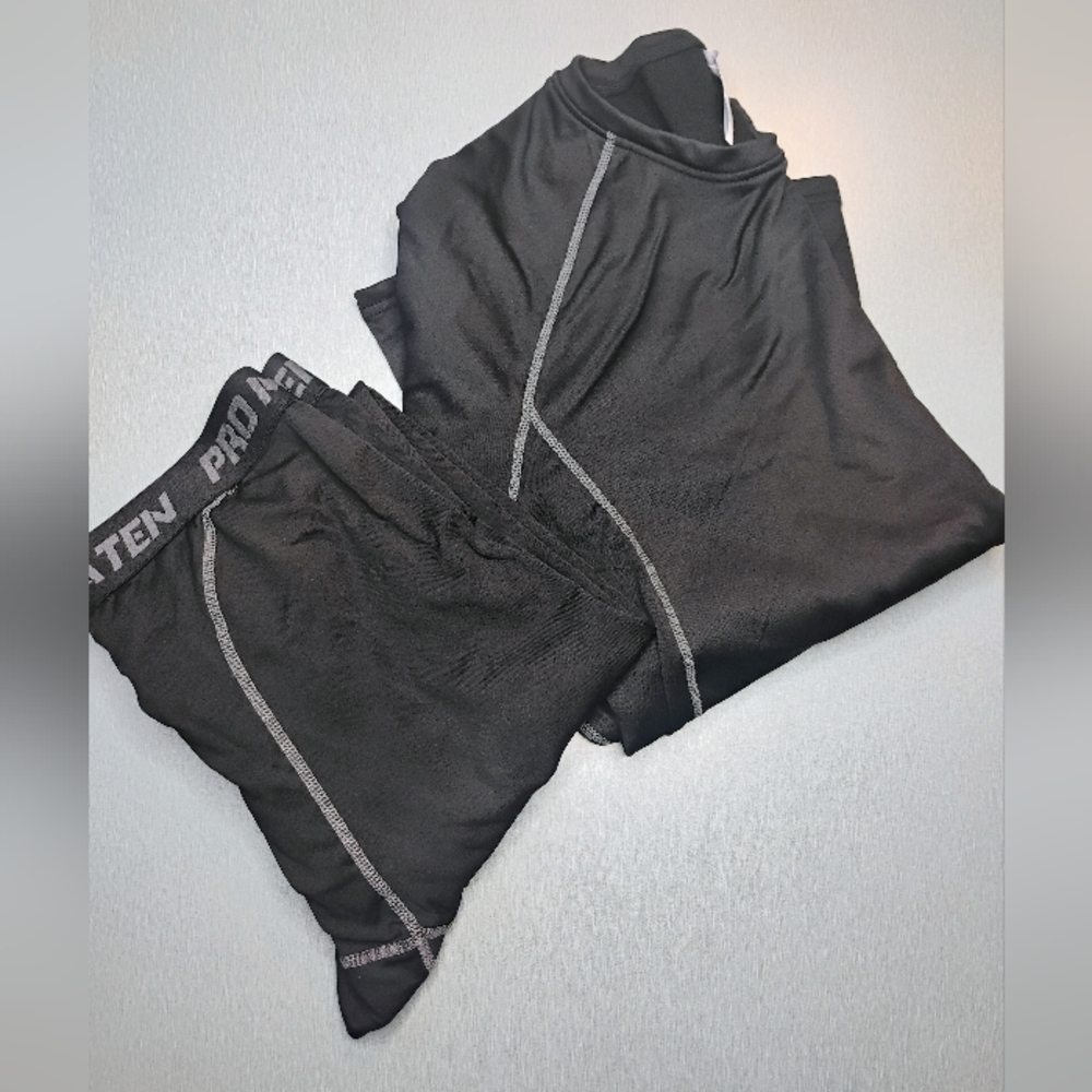 Mens black Long johns